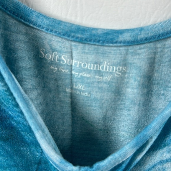 Soft Surroundings Two Piece Maxi Afghan with Mini Dress, L/XL - Picture 10 of 11